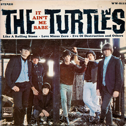 1965 - The Turtles with Don Murray (far right)